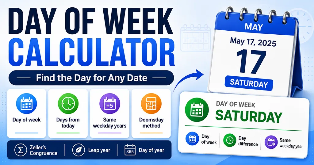 Day of Week Calculator