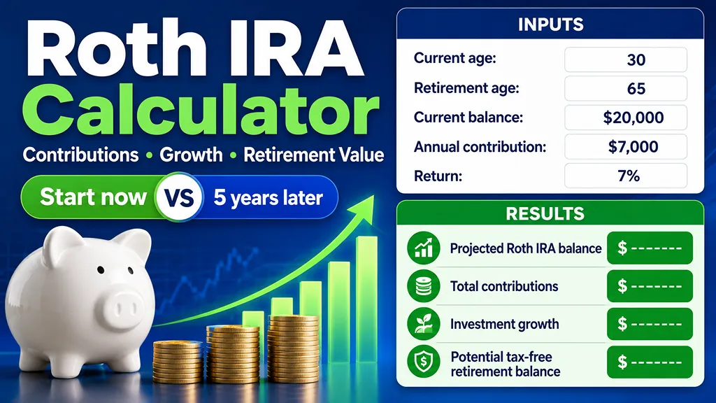 Roth IRA Calculator