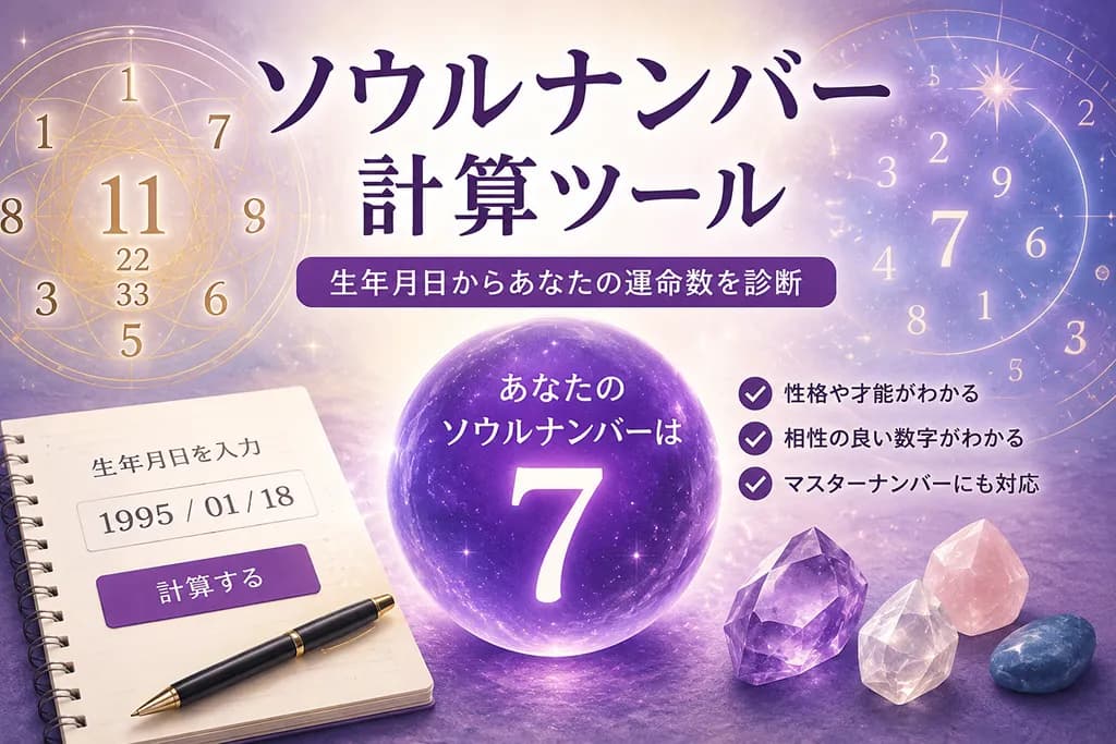 ソウルナンバー計算ツール