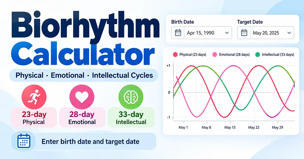 Biorhythm Calculator