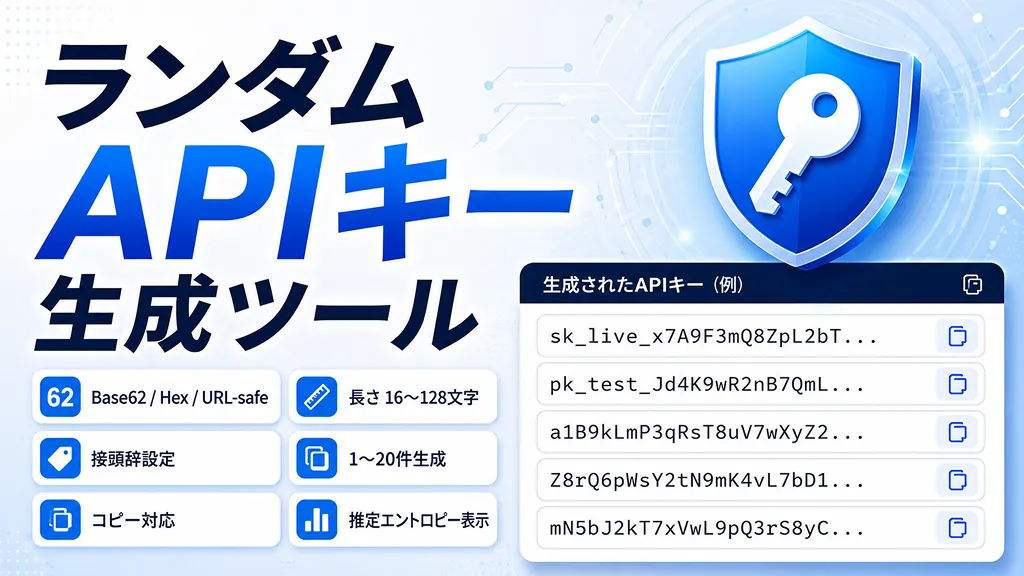 ランダムAPIキー生成ツール