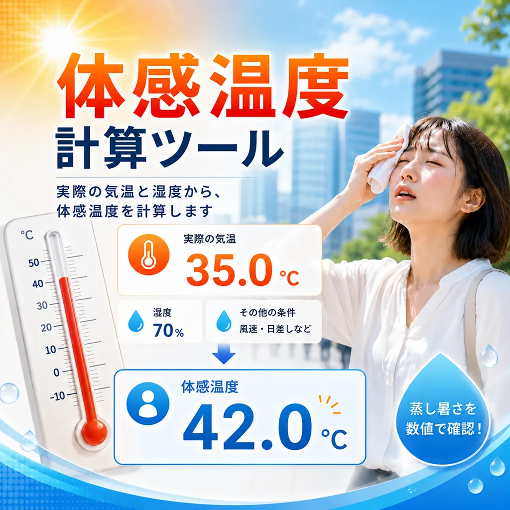 体感温度計算ツール