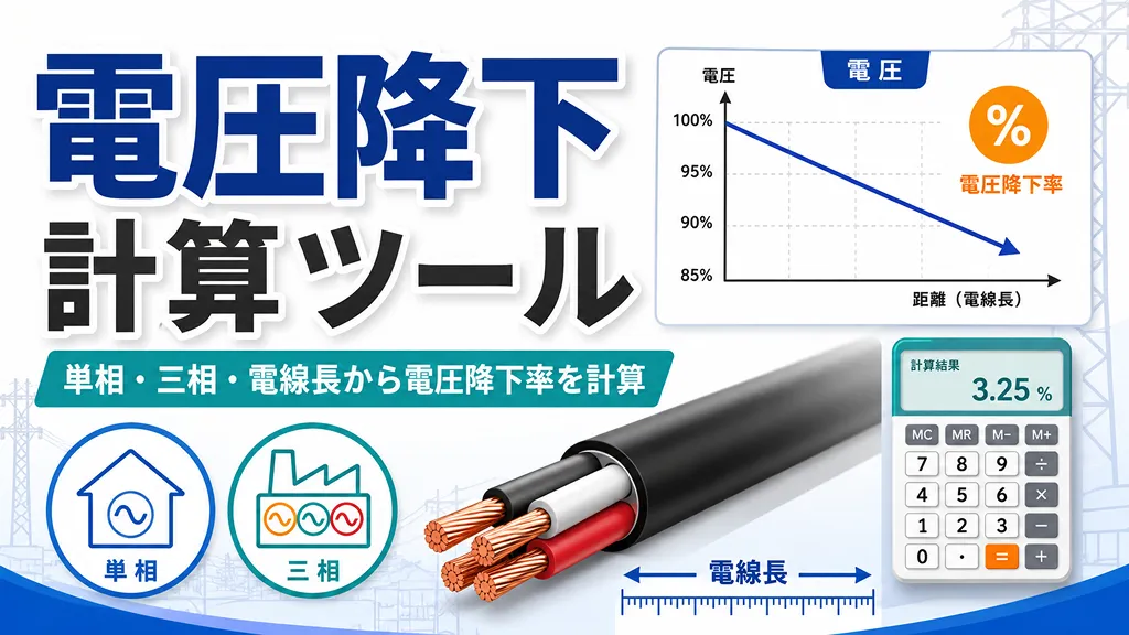 電圧降下計算ツール