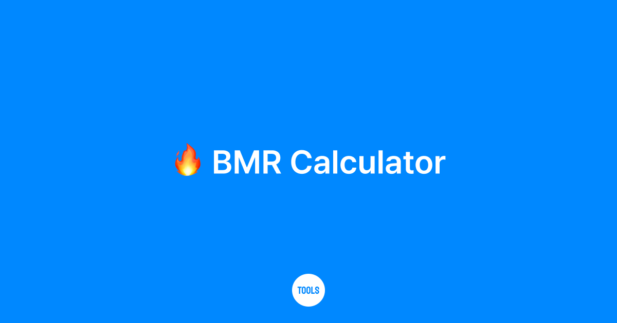 BMR Calculator